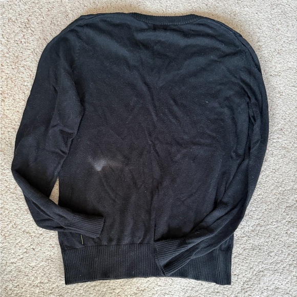 Black and Purple Argyle Sweater - Picture 10 of 12